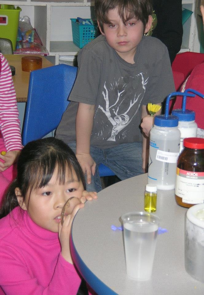 Children attending an outreach event 