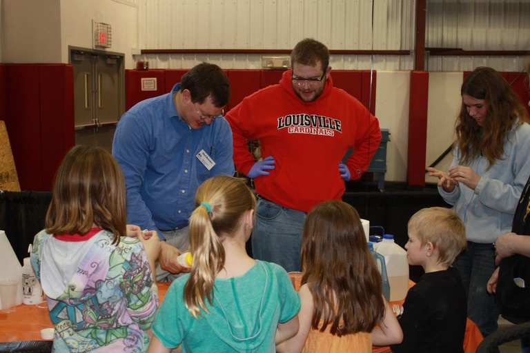 Outreach event in Traer, IA